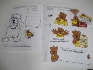 Malbuch von DMS - Umziehen mit Kindern - Ridder Wesel