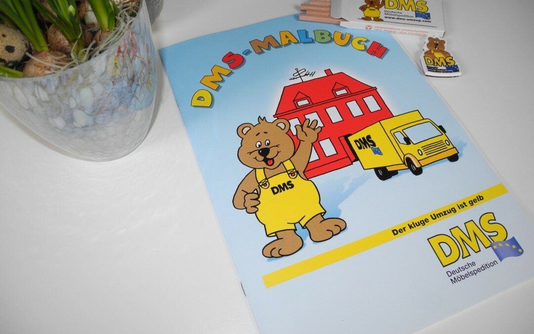 Umziehen mit Kindern - das Malbuch von Ridder in Wesel